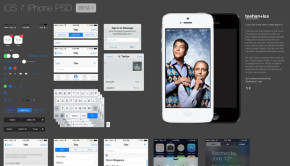 iOS7 psd gui
