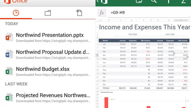 microsoft office android