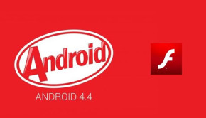 android kit kat flash