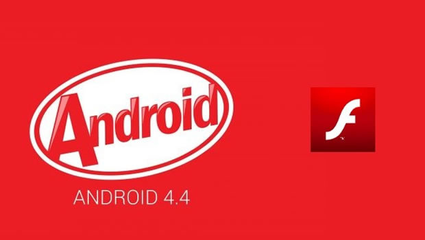 android kit kat flash