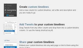 custom timeline twitter
