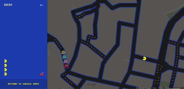 maps pacman